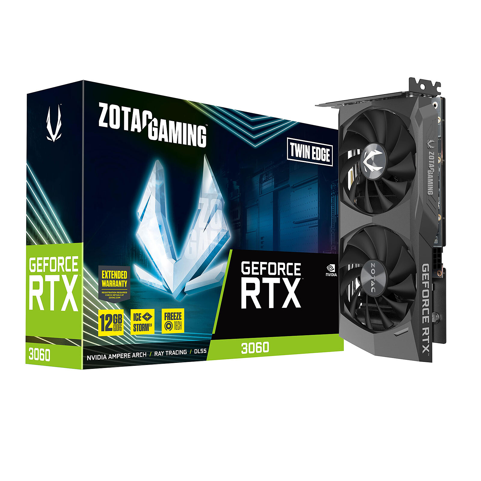 GPU RTX 3060 12GB ZOTAC GAMING TWIN EDGE